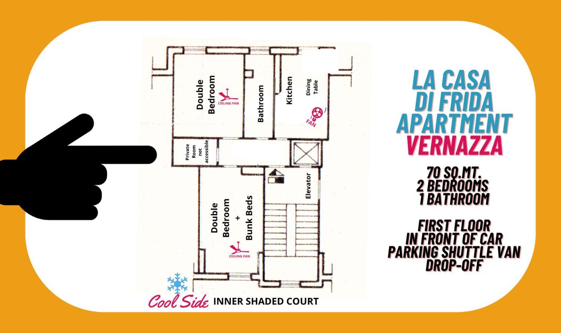 La Casa Di Frida Apartment เวอนาซซา ภายนอก รูปภาพ